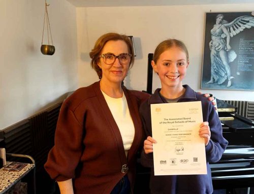 Congratulations to Gabrielle on her ABRSM Grade 2 Piano Distinction