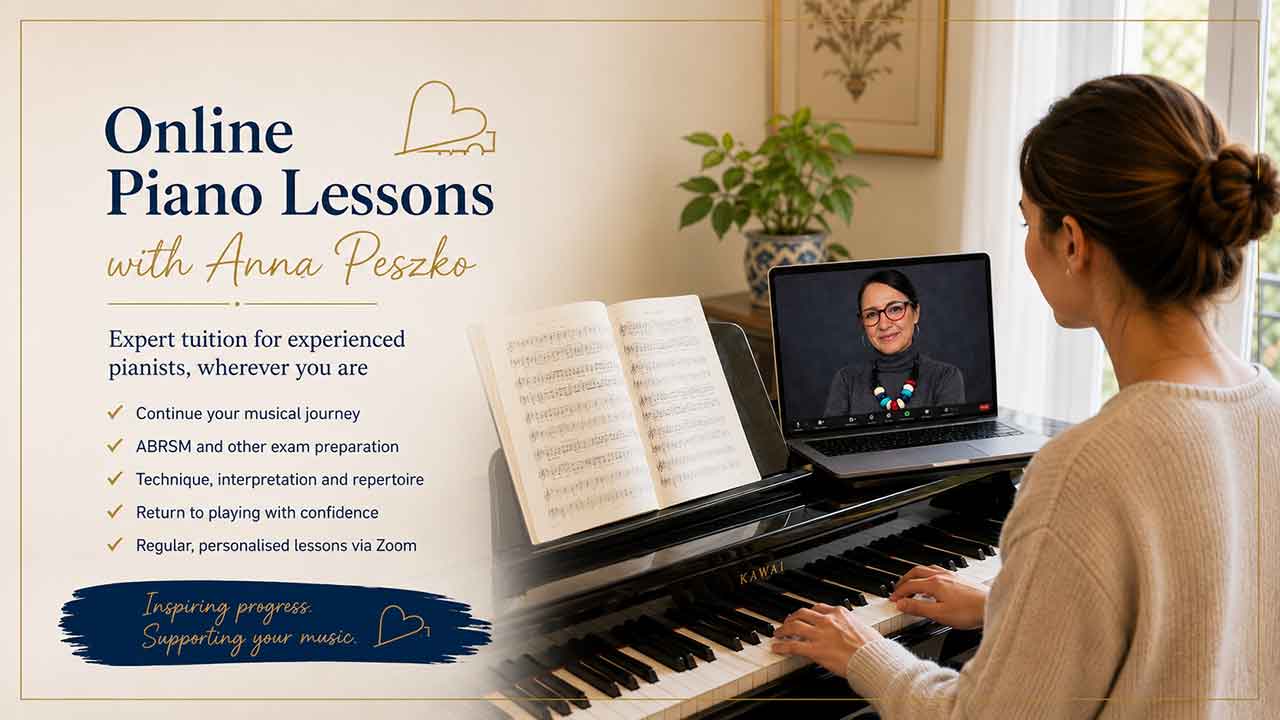 Online piano lessons with Anna Peszko