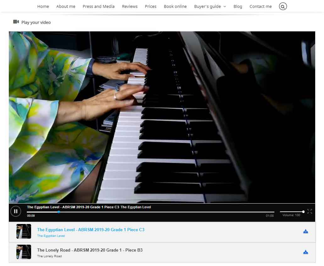 Student workbook with video